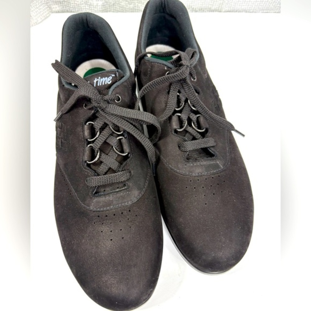 SAS Free Time Black Suede Women’s Shoes, NWOB